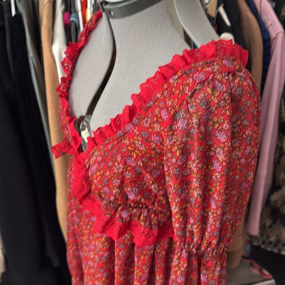 Free People Red Dress - Picture 2 of 10